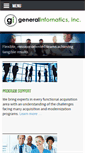 Mobile Screenshot of generalinfomatics.com